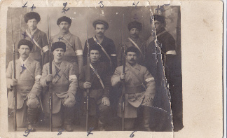 Vapaussodan 1918 taistelijat. Kuva: Seuran arkisto (Timonen).