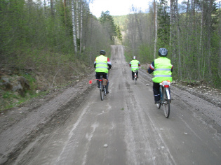Pyörillä Soanlahdelle 2007. Kuva:R.Viitakangas