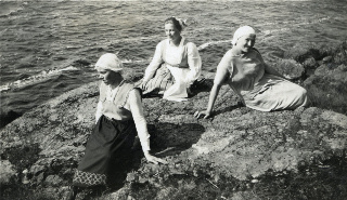 Retkellä. Kuva: Seuran arkisto (Ottavainen S).