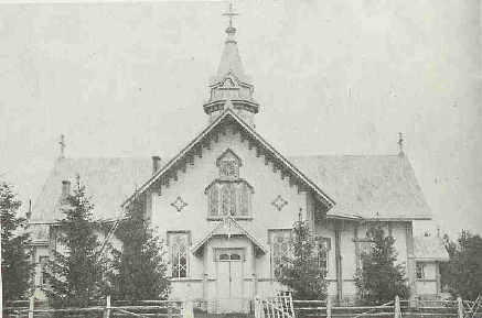 Luterilainen kirkko. Kuva: Seuran arkisto.